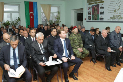 Xaçmaz: icra başçısı Gödəkli kəndində sakinlərlə görüşüb