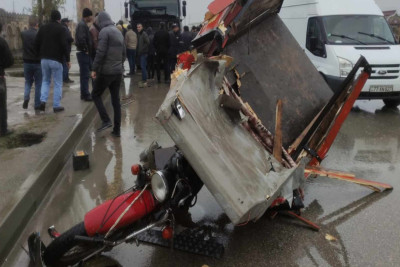 Qəza: Xaçmazda 1 nəfər dünyasını dəyişib - VİDEO