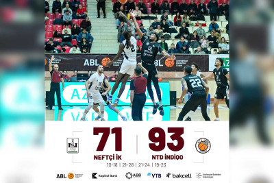 Basketbol: NTD - İndigo 5-ci qələbəsini qazanıb