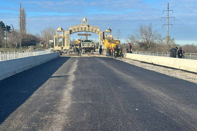 Xaçmaz: yeni tikilən körpü yaxın günlərdə istifadəyə veriləcək