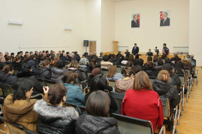 RİH: Xudat şəhərində səyyar qəbul keçirilib