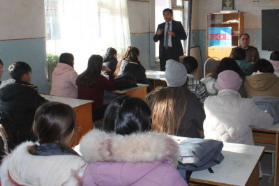 Qusarda uşaqlara fövqəladə hallar zamanı davranış qaydaları öyrədilib