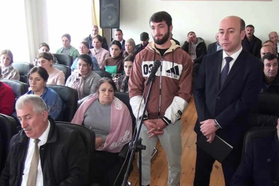 RİH: Qusarın kəndində sakinlərlə görüş keçirilib
