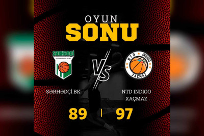 Basketbol: “NTD-İndigo” növbəti oyunun qalibi olub