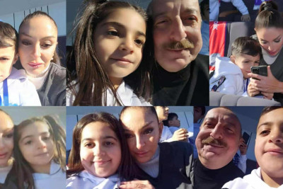 Şimal: şəhid övladlarının şəkilləri gündəmdədir