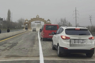 Xaçmazdan şad xəbər: yeni körpü istifadəyə verilib