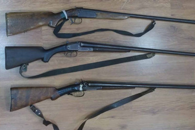 Xaçmazda odlu silahlar təhvil verilib