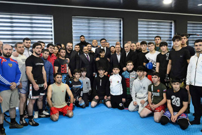 Xaçmazda idman klubu açılıb