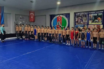 Xaçmaz: Avropa çempionu güləşçilərə master-klas keçib