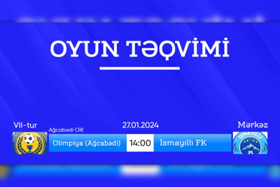 Region Liqası: “İsmayıllı”nın növbəti rəqibi bəlli olub