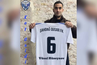“Şahdağ Qusar” FK daha bir futbolçunu transfer edib