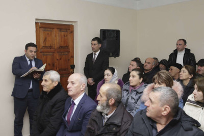 Xaçmaz: Yalama kəndində səyyar qəbul keçirilib