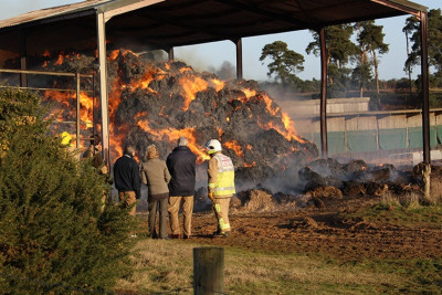 Xaçmaz: Qaraçaycek kəndində yanğın baş verib