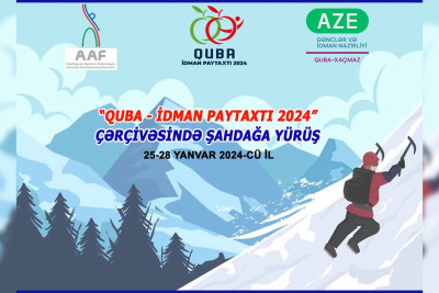 Azərbaycan Alpinizm Federasiyası: Şahdağa yürüş keçiriləcək