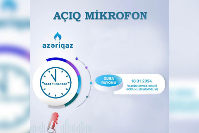 Quba: “Azəriqaz” sakinlərlə görüşəcək