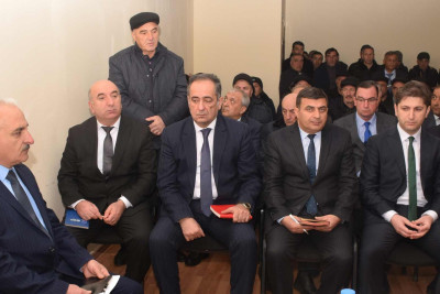 Quba: İlqar Mahmudov İspik kəndində sakinlərlə görüşüb