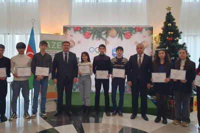 “Gənc Fest” festivalında iştirak etmiş gənclər təltif olunublar