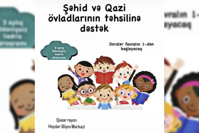 Qusarda uşaqlar ödənişsiz layihədən yararlanacaqlar
