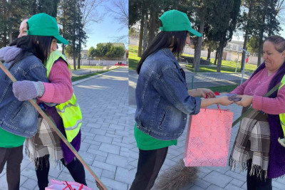 Xaçmaz: şagirdlərdən ibratəmiz addım