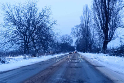 Bəzi yollarda buz var