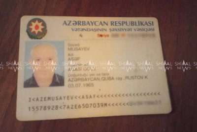 Quba sakininə məxsus sənəd tapılıb