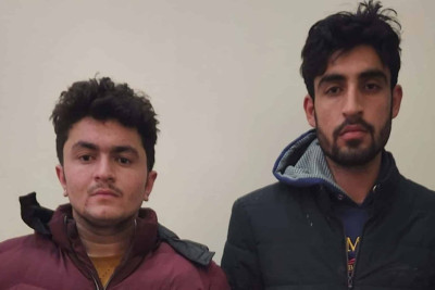 Xaçmaz: Avropaya miqrasiya etmək istəyən 2 pakistanlı saxlanılıb