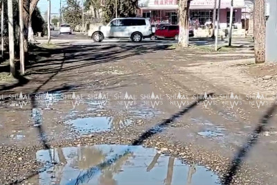 Quba: içməli su küçəyə axır - VİDEO