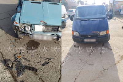 Qubada 2 avtomobil toqquşub