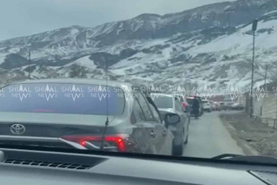 Şimal: avtomobil izdihamı yaşanır