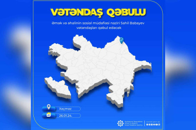 Xaçmaz: Sahil Babayev sakinlərlə görüş keçirəcək