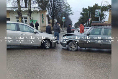 Quba: “Nissan” “VAZ”la toqquşub