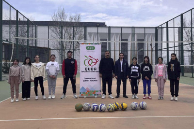 Quba: voleybol üzrə təlim-məşqlər təşkil edilib