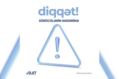 AAYDA: Bakı-Quba yolundan istifadə edən sürücülərin nəzərinə