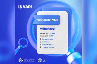 Xaçmazda vakansiya var