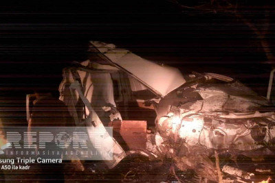 Qusar-Xudat yolunda qəza: ölən var