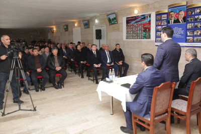 Xaçmaz RİH: 10 kəndin sakinlərinin müraciəti dinlənilib