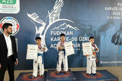 Ölkəmizin karateçiləri İsmayıllıda turnir keçiriblər