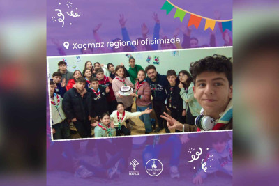 Xaçmaz: skautların yeni ofisi fəaliyyətə başlayıb