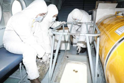 AQTA: İsmayıllıda vəhşi heyvanlar helikopterlə peyvənd olunur