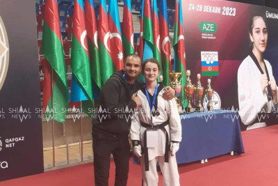 Quba: Taekvondoçumuz qardaş Türkiyədən qızıl medalla qayıdır - VİDEO