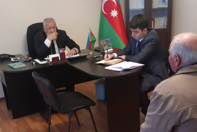 Quba: Vahid Əhmədov sakinləri narahat edən məsələləri dinləyib