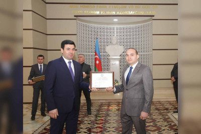 Xaçmaz: DTX-nin bir qrup əməkdaşı Fəxri Fərmanla təltif edilib