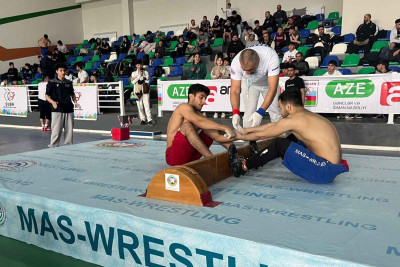 Quba: 100 idmançı mas-reslinq üzrə ölkə birinciliyinə qatılıb