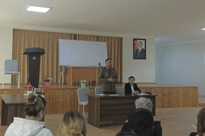 FHN: Quba məktəbində tədbir təşkil edilib