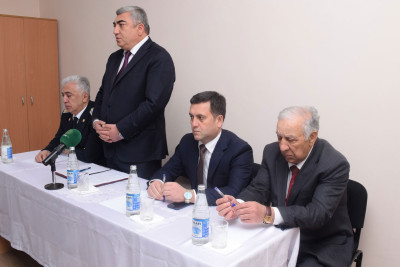 Quba: İlqar Mahmudov Qələdüz kəndində sakinlərlə görüşüb