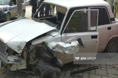 Xaçmaz: Şəhərin mərkəzində qəza baş verib