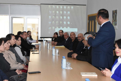Quba: sertifikasiyada iştirak edəcək müəllimlərlə görüş baş tutub
