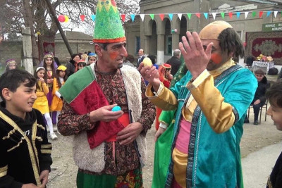 Xaçmaz: Niyazabad kəndində Yel çərşənbəsi qeyd olunub