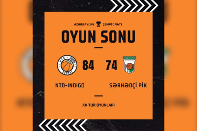 Basketbol: “NTD-İndigo” yenidən qalib olub
