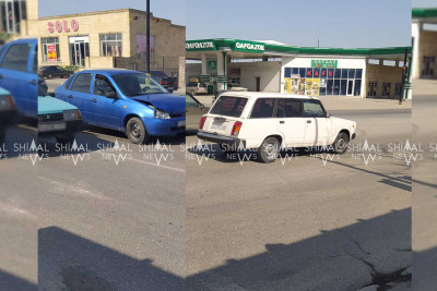 Quba: “Qafqaz Oil”in qarşısında qəza baş verib